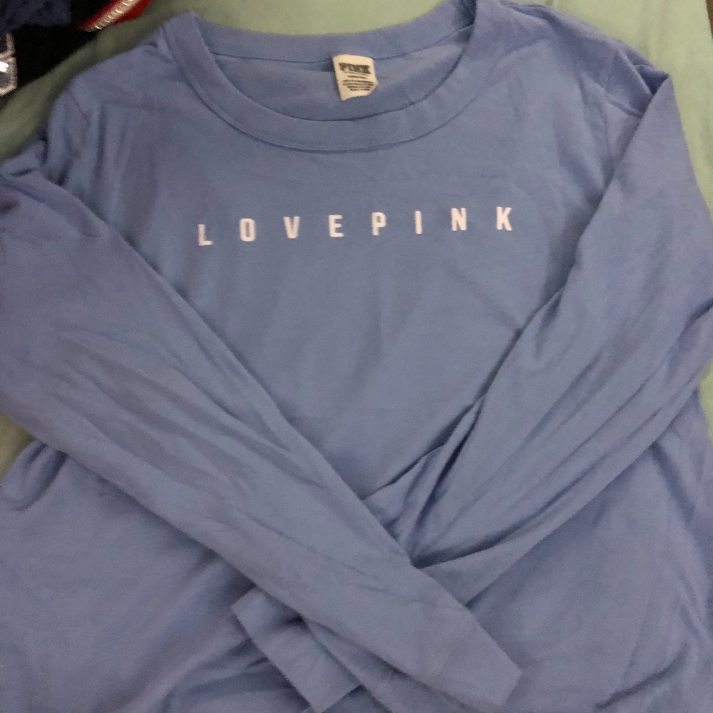 Pink Baby Blue Long Sleeve T